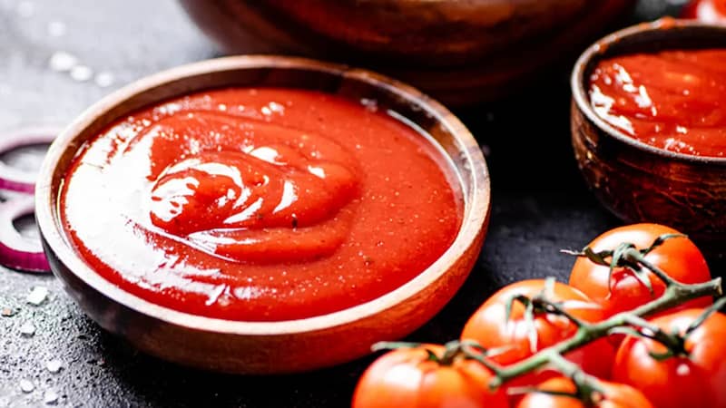 رب گوجه فرنگی طبیعی ارگانیک خوش رنگ و غلیظ برای آشپزی
